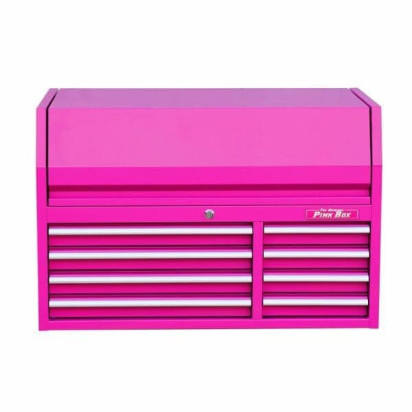 Pink 41.00-inch 8-drawer Top Chest with Lid