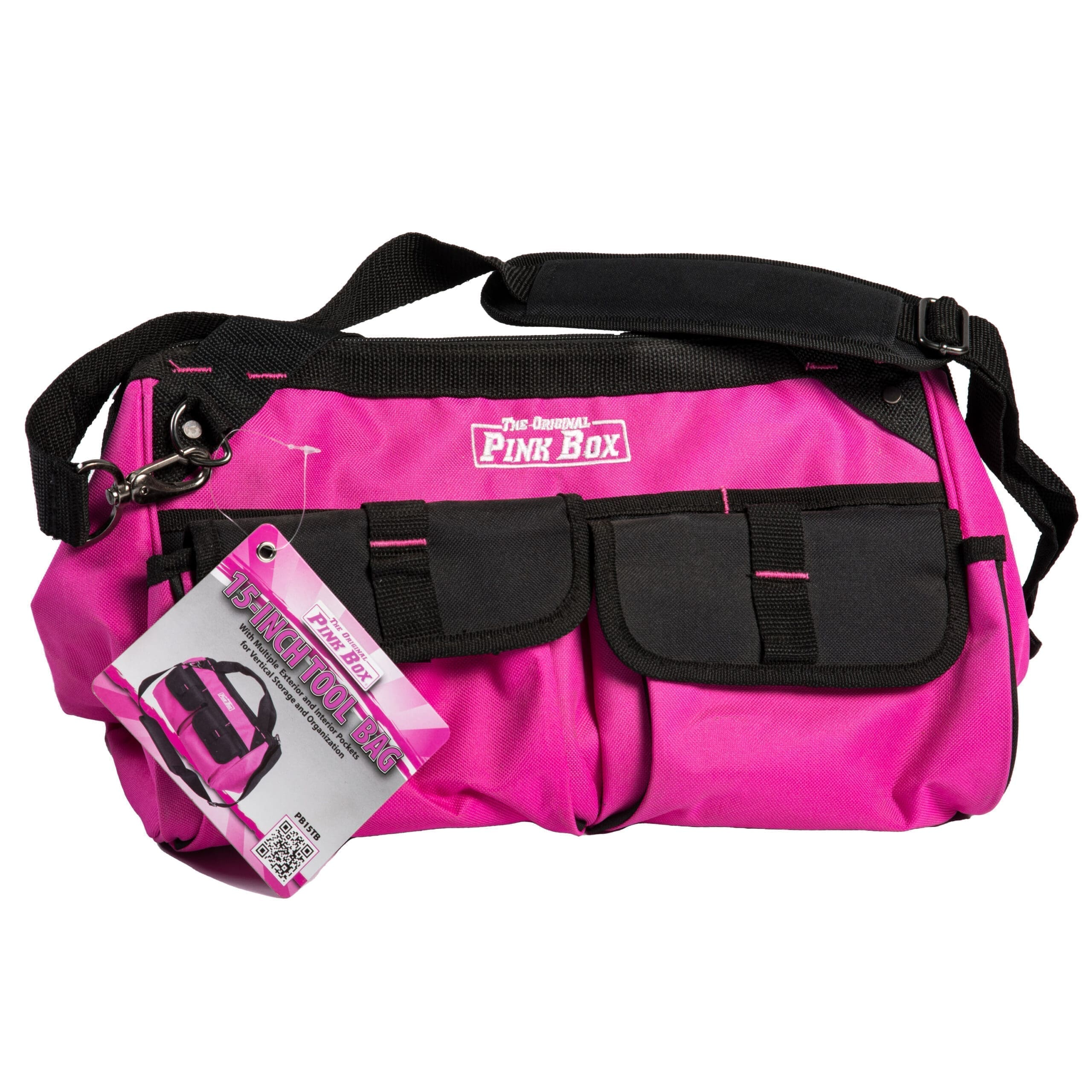15 Inch Canvas Tool Bag THE ORIGINAL PINK BOX 15-inch-canvas-tool-bag-the-original-pink-box