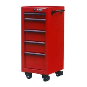 16-Inch 5-Drawer 18G Steel Rolling Salon/Tool Cart - Image 27