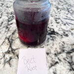 beet root dye