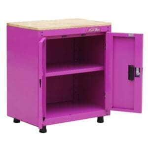 28-Inch Base Cabinet with Butcher Block Top - Image 4